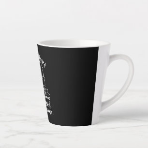 Tasse Latte Mère Cadeau Un coeur de mère
