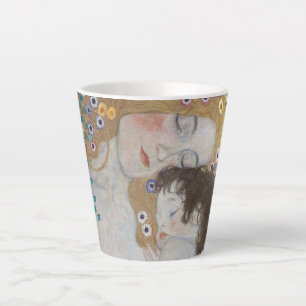 Tasse Latte Mère et enfant par Gustav Klimt