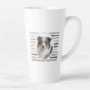 Tasse Latte Merle Australian Shepherd