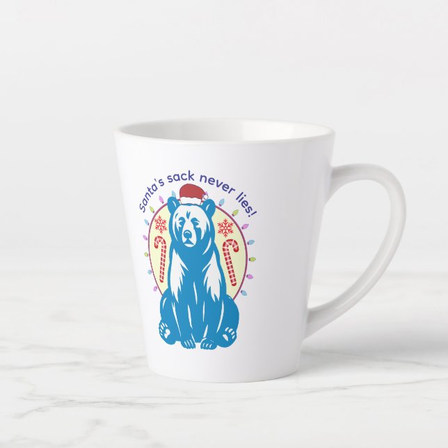 Tasse Latte Merry Christmas (Droite)