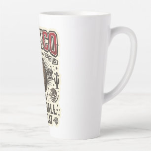 Tasse Latte MEXIQUE Football Personnalisé 2026
