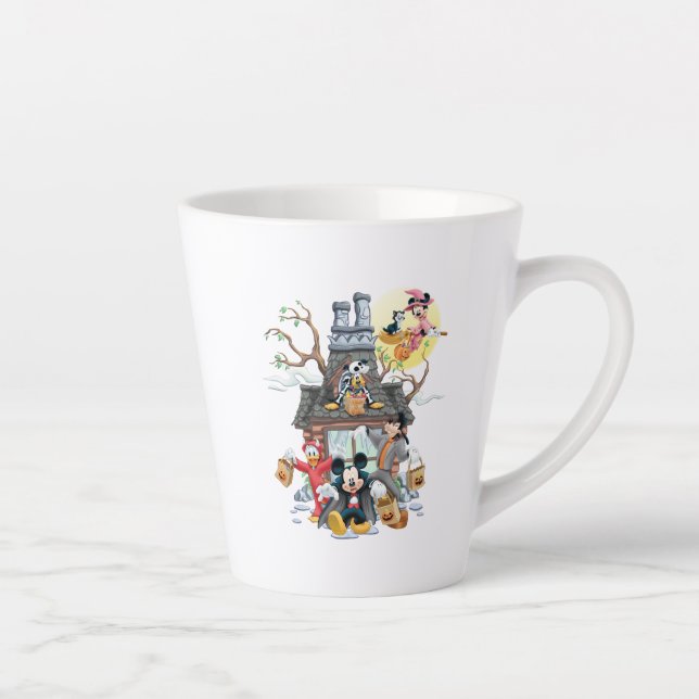 Tasse Latte Mickey et les amis Haunted House (Droite)