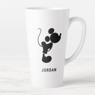 Tasse Latte Mickey et Minnie Mariage   Silhouette
