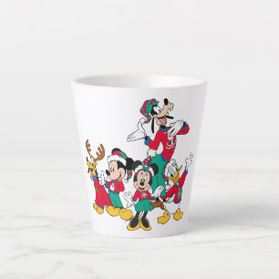 Tasse Latte Mickey & Friends   Costumes de Noël
