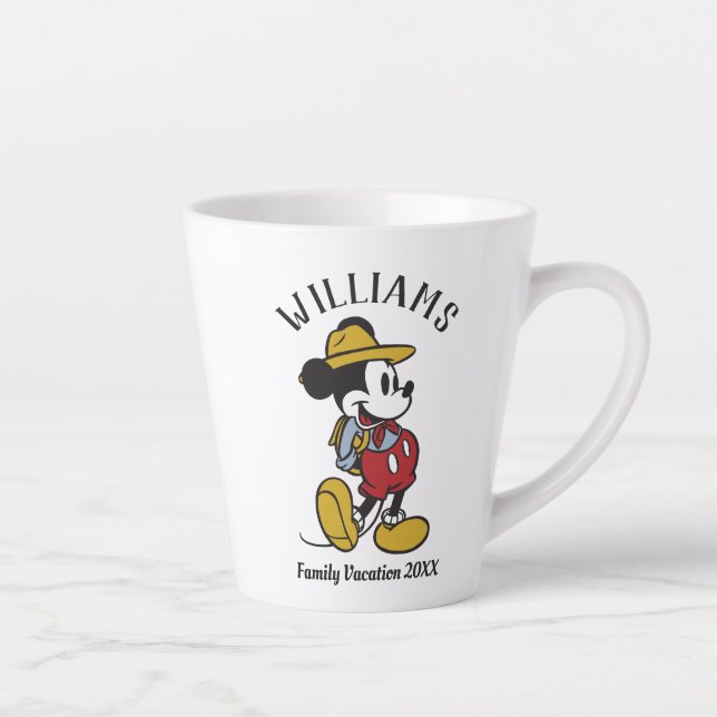 Tasse Latte Mickey Mouse | Mickey extérieur (Droite)