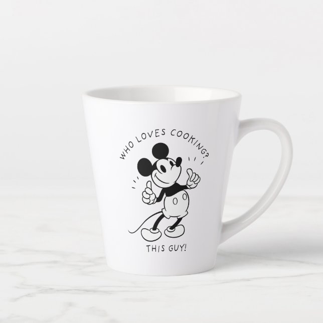 Tasse Latte Mickey Mouse | Mickey Mouse Qui aime la Cuisine (Droite)