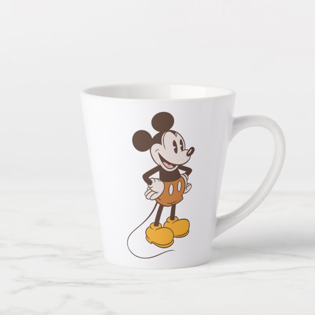 Tasse Latte Mickey Mouse | Mickey Vintage (Droite)