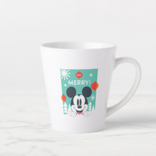 Tasse Latte Mickey Mouse   Obtenez Joyeux !