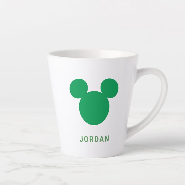 Tasse Latte Mickey Mouse St. Patrick's Day (Droite)