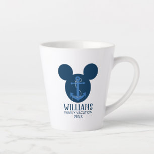Tasse Latte Mickey nautique   Vacances en famille