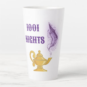 Tasse Latte Mille et une nuits Aladdin Genie Lantern