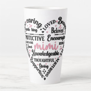 Tasse Latte Mimi Cœur Mignon