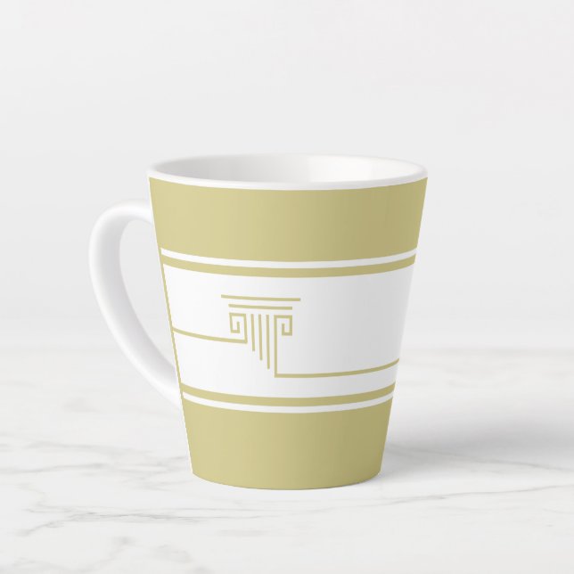Tasse Latte Minimalist Modern (Angle gauche)
