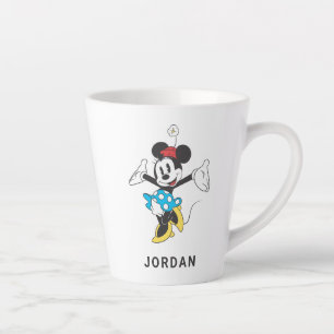 Tasse Latte Minnie classique  Excité
