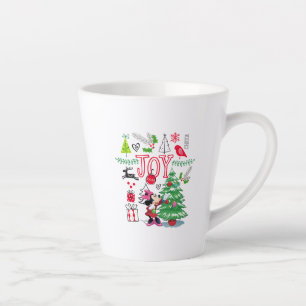 Tasse Latte Minnie   Minnie's Christmas Joy