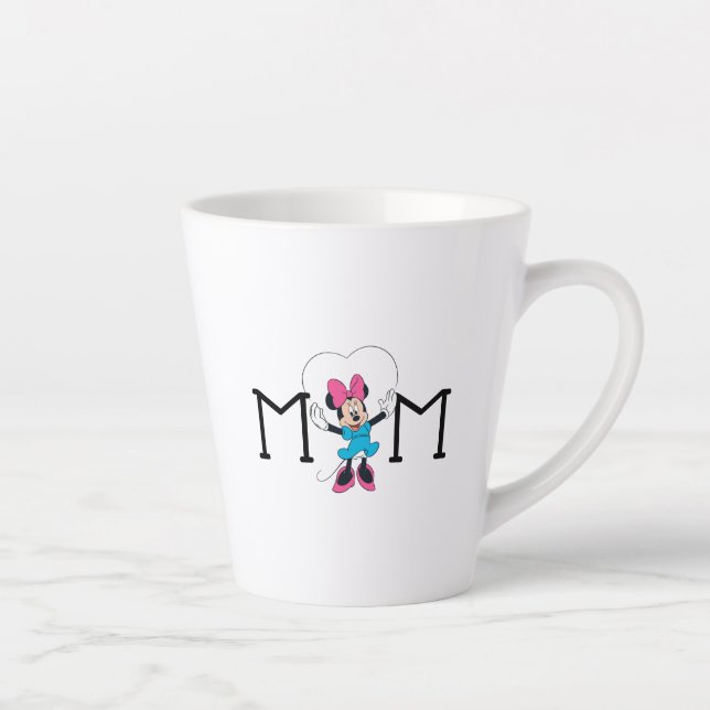 Tasse Latte Minnie Mouse - Maman, Je T'Aime Tant ! (Droite)