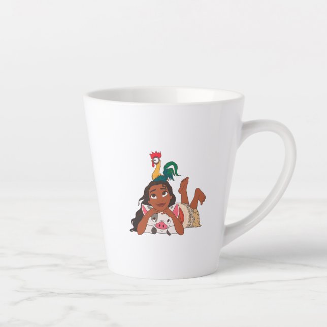 Tasse Latte Moana de Disney | Moana & Friends (Droite)