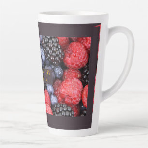 Tasse Latte Mode de vie sain à l'appétit de baie entière Premi