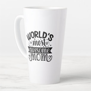 Tasse Latte Mondes les plus merveilleux maman