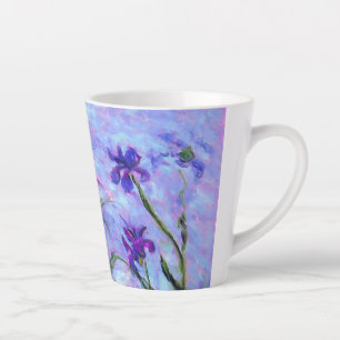 Tasse Latte Monet Lilac Irises