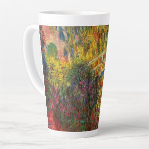 Tasse Latte Monet Water Lily Pond et Water Irises