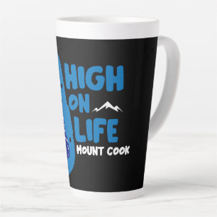 Tasse Latte Mont Cook Alpinisme Nouvelle-Zélande