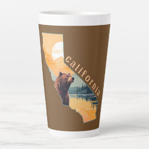 Tasse Latte Monts Ours de Californie