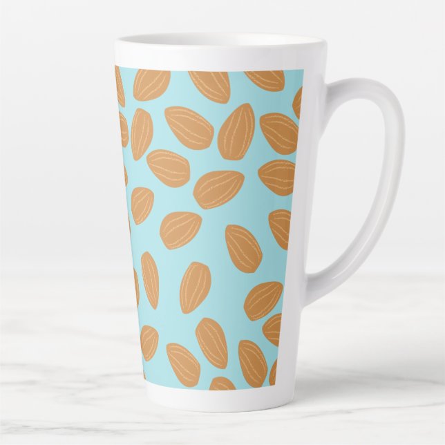 Tasse Latte Motif d'amandes (Droite)