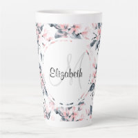 Motif d'aquarelle rose et gris