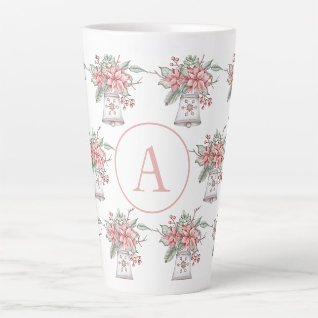 Tasse Latte Motif de Noël Bell (Devant)
