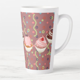 Tasse Latte Motif Pastelitos chocolat