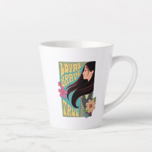 Tasse Latte Mulan   Loyal Brave True
