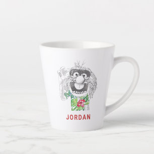 Tasse Latte Muppets  Animal Dans Une Chemise Hawaïenne 2
