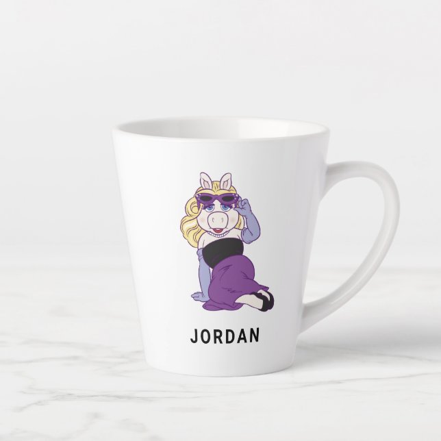 Tasse Latte Muppets Miss Piggy Disney 3 (Droite)