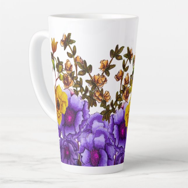 Tasse Latte Musique (Angle gauche)