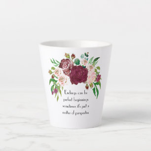 Tasse Latte Musique de poésie #3