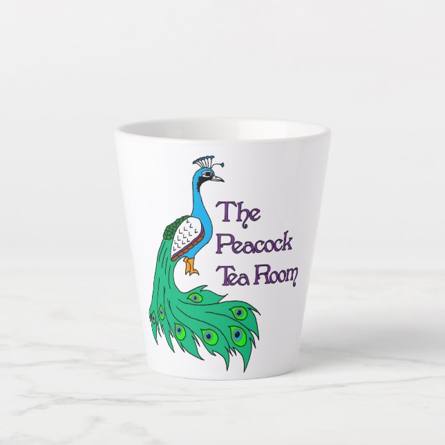 Tasse Latte Musique en céramique du logo (Devant)