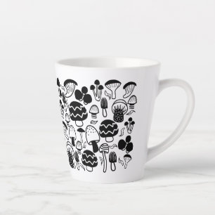 Tasse Latte Musique Latte