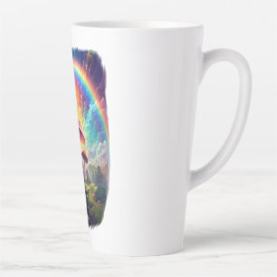 Tasse Latte Musique Latte du Ciel Arc-en-ciel