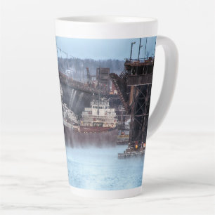 Tasse Latte Navire Philip R Clarke Deux Ports Minnesota