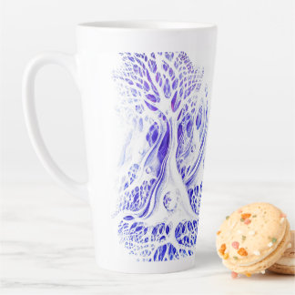 Tasse Latte neurones pyramidaux dessin au stylo à bille
