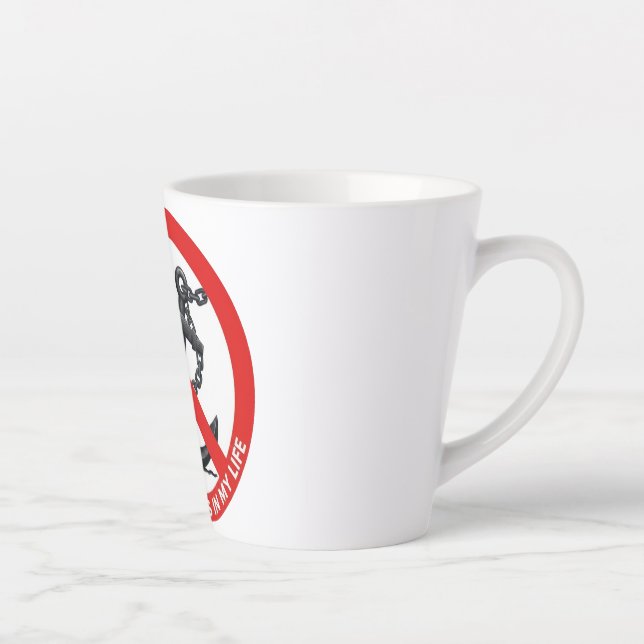 Tasse Latte No attachments in my life (Droite)