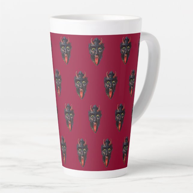 Tasse Latte Noël Krampus (Angle droit)