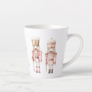 Tasse Latte Noël rose Nutcracker