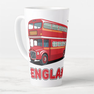 Tasse Latte Nom personnalisé Londres Angleterre