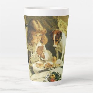 Tasse Latte Nous Prions, Suspendez Charles Burton Barber