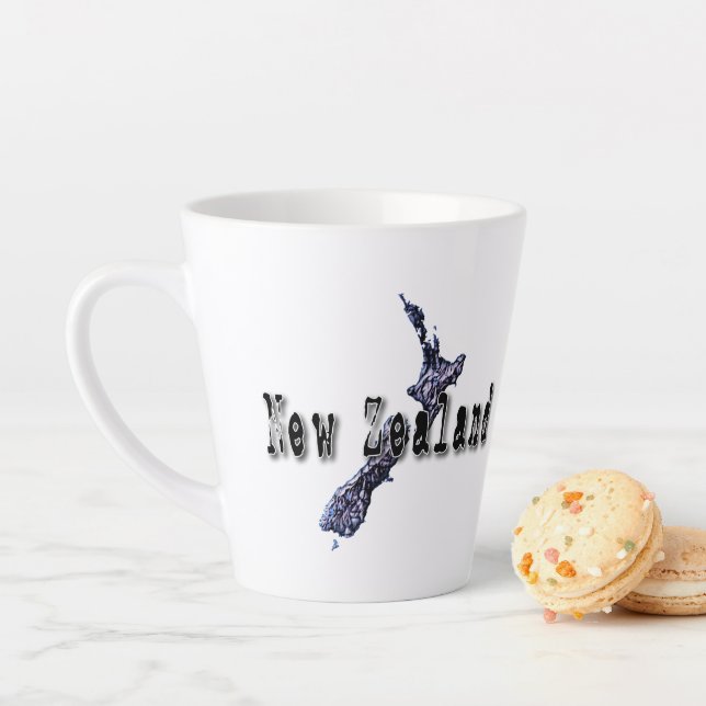 Tasse Latte Nouvelle-Zélande (En situation)