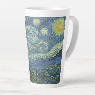 Tasse Latte Nuit étoilée par Vincent Van Gogh