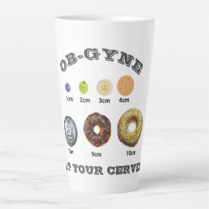 Tasse Latte Obstétrique personnalisableGynécologue/infirmière/