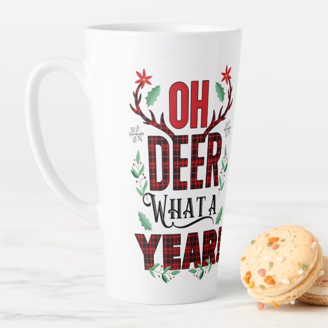 Tasse Latte Oh Deer, quelle année de Noël a-t-il jeté (En situation)